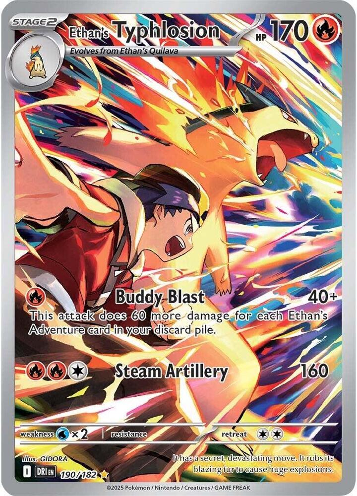 Ethan's Typhlosion #190 - Destined Rivals