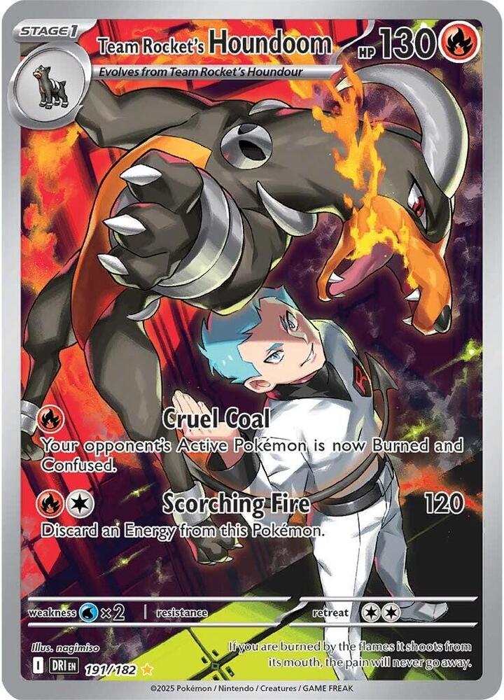 Team Rocket's Houndoom #191 - Destined Rivals