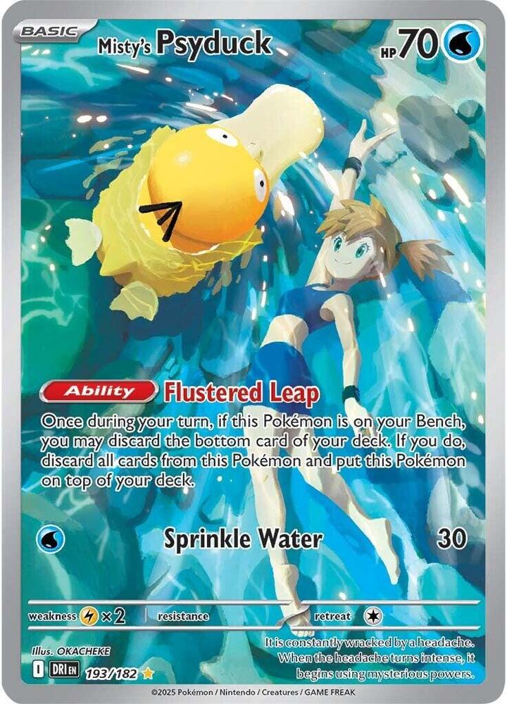 Misty's Psyduck #193 - Destined Rivals