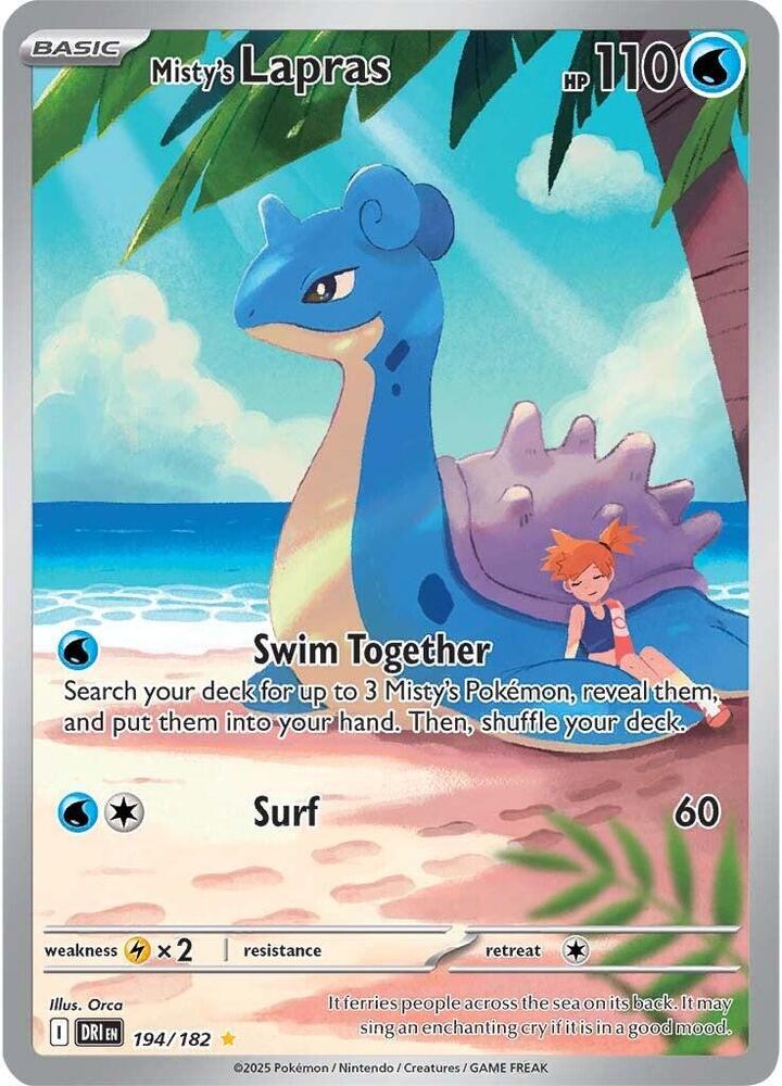 Misty's Lapras #194 - Destined Rivals