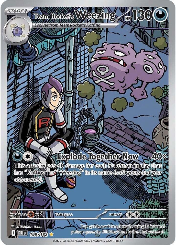 Team Rocket's Weezing #199 - Destined Rivals