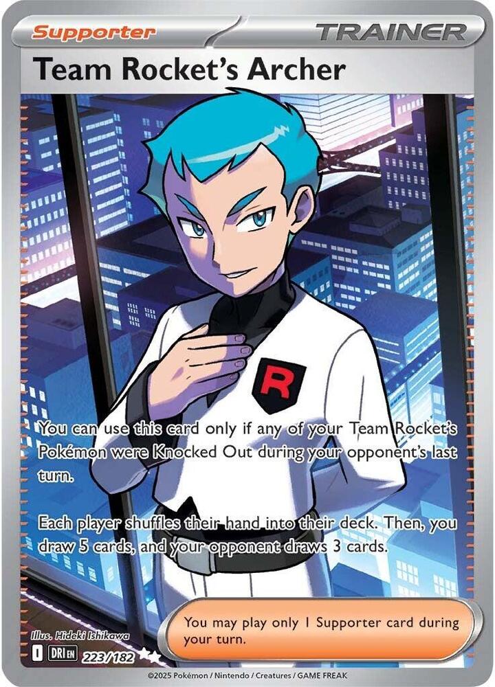 Team Rocket's Archer #223 - Destined Rivals
