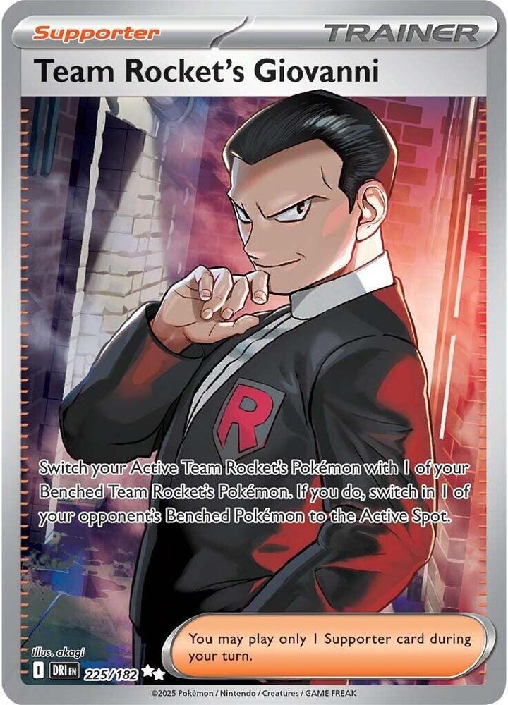 Team Rocket's Giovanni #225 - Destined Rivals