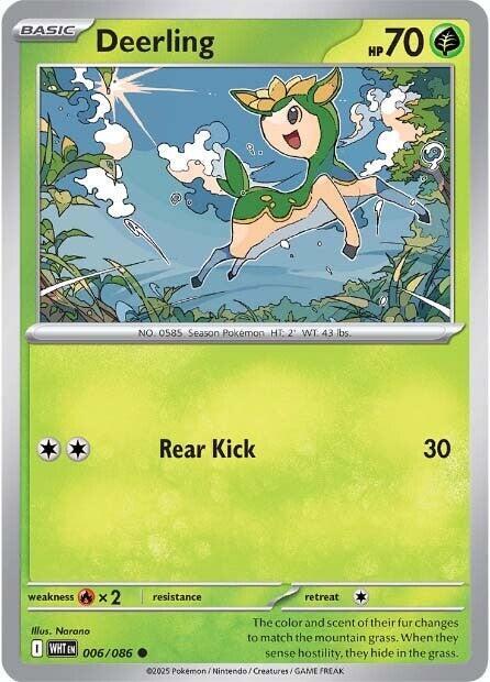 Deerling #6 - White Flare