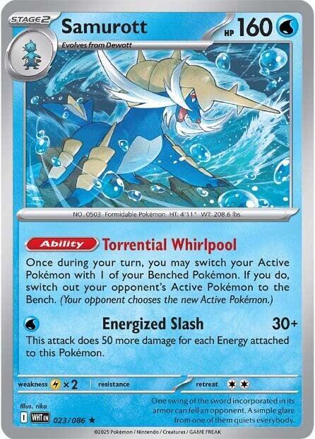 Samurott #23 - White Flare