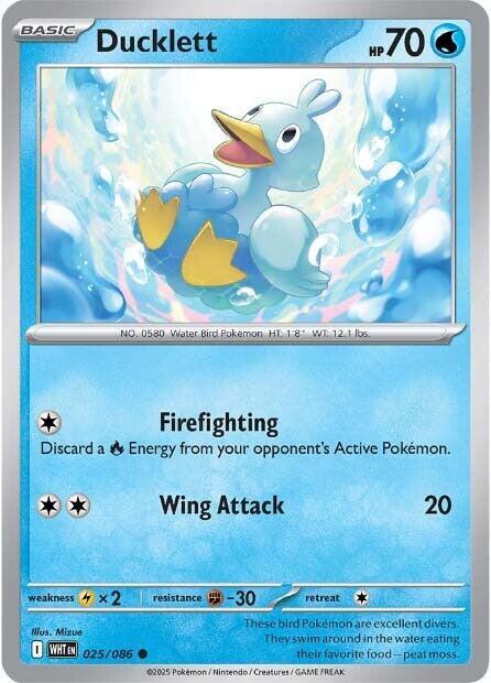 Ducklett #25 - White Flare