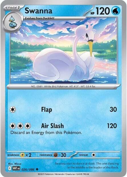Swanna #26 - White Flare