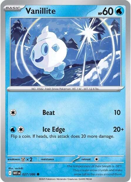 Vanillite #27 - White Flare
