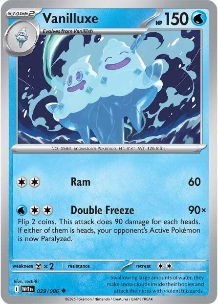 Vanilluxe #29 - White Flare