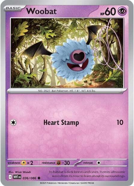 Woobat #36 - White Flare
