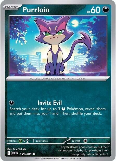 Purrloin #55 - White Flare