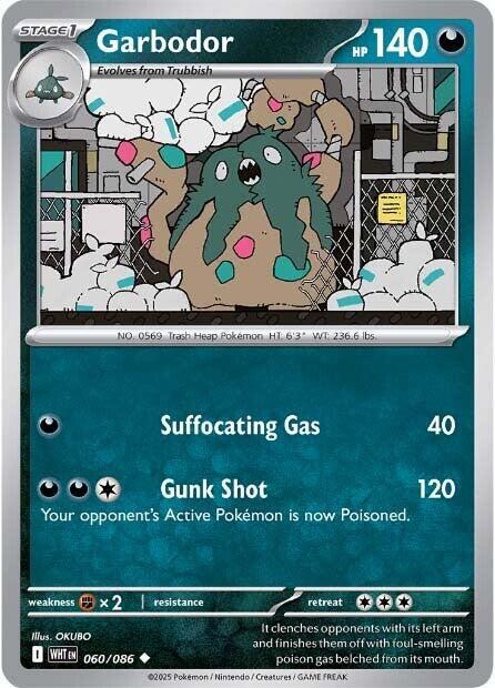Garbodor #60 - White Flare