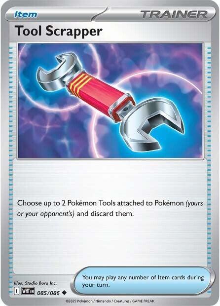 Tool Scrapper #85 - White Flare