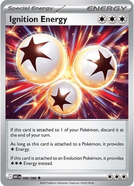 Ignition Energy #86 - White Flare