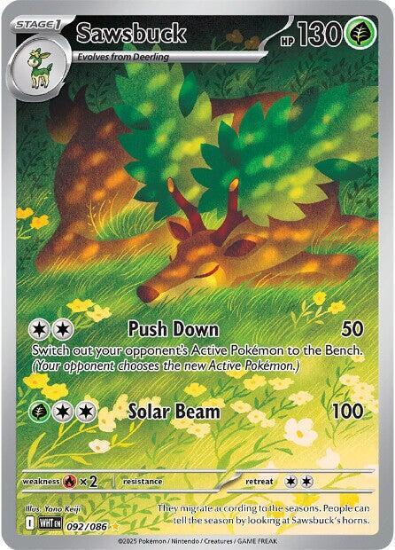 Sawsbuck #92 - White Flare