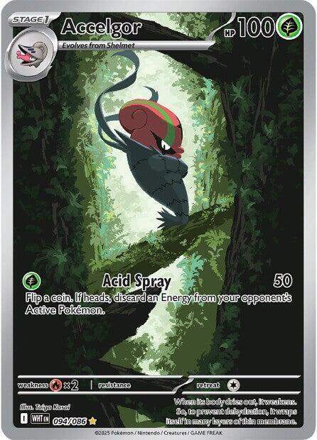 Accelgor #94 - White Flare