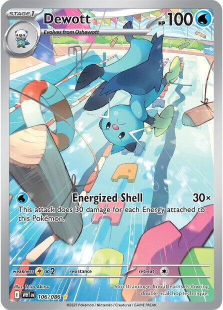 Dewott #106 - White Flare