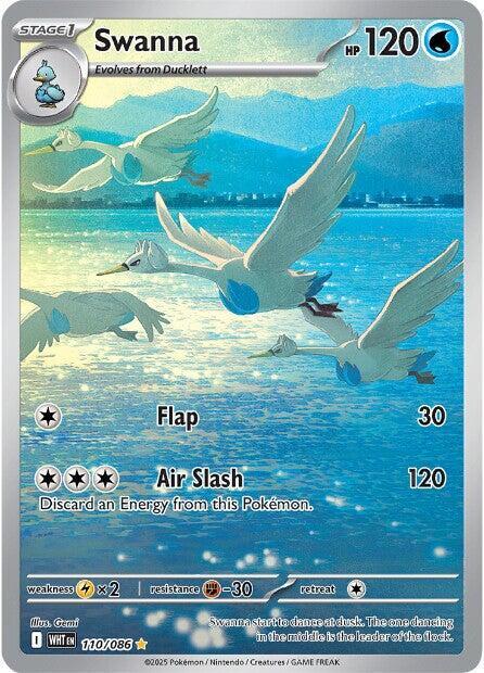 Swanna #110 - White Flare