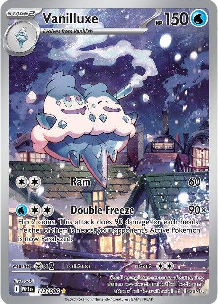Vanilluxe #113 - White Flare