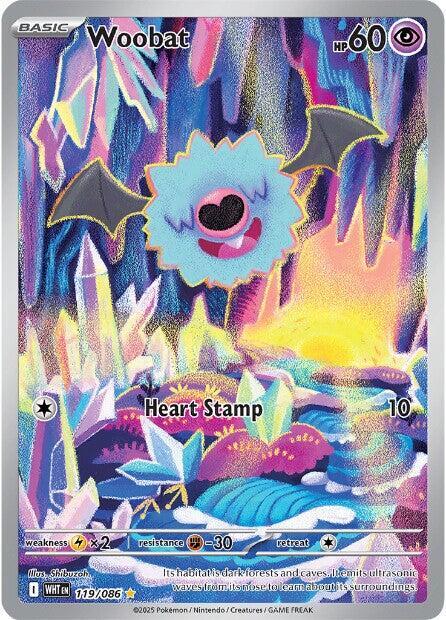 Woobat #119 - White Flare