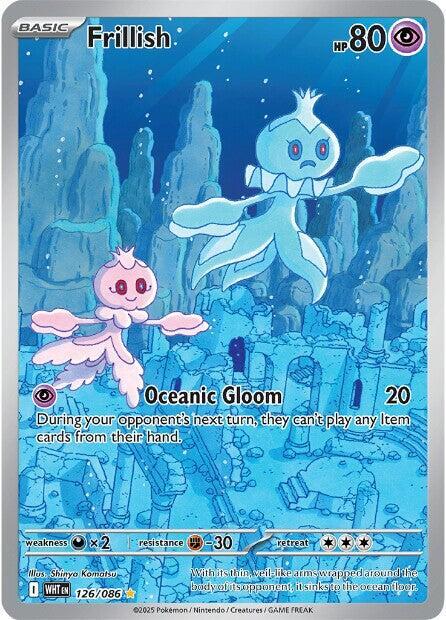 Frillish #126 - White Flare