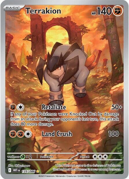 Terrakion #135 - White Flare