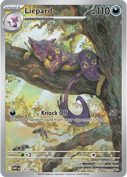Liepard #137 - White Flare