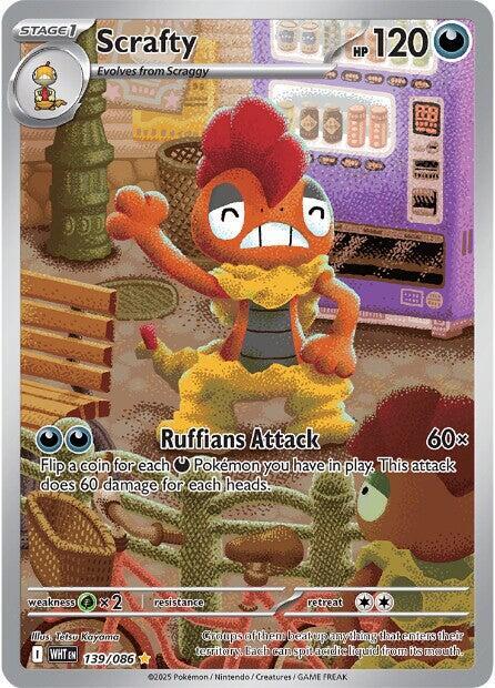 Scrafty #139 - White Flare