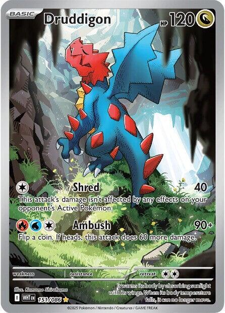 Druddigon #151 - White Flare