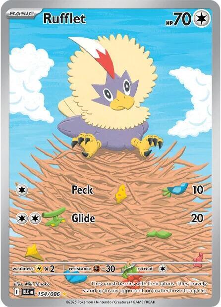 Rufflet #154 - Black Bolt