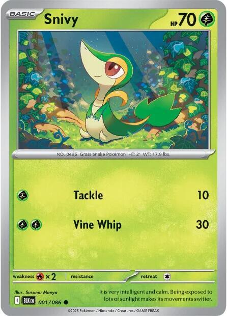 Snivy #1 - Black Bolt
