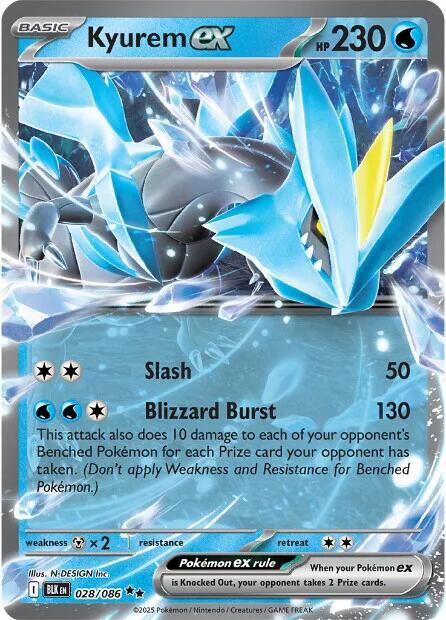 Kyurem ex #28 - Black Bolt