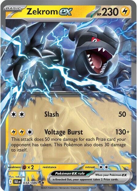 Zekrom ex #34 - Black Bolt