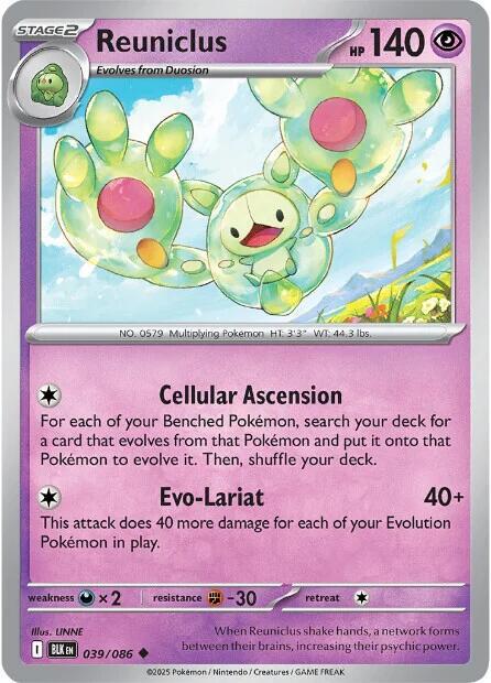 Reuniclus #39 - Black Bolt