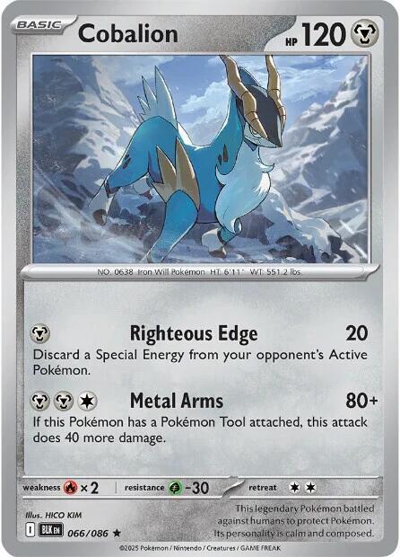 Cobalion #66 - Black Bolt
