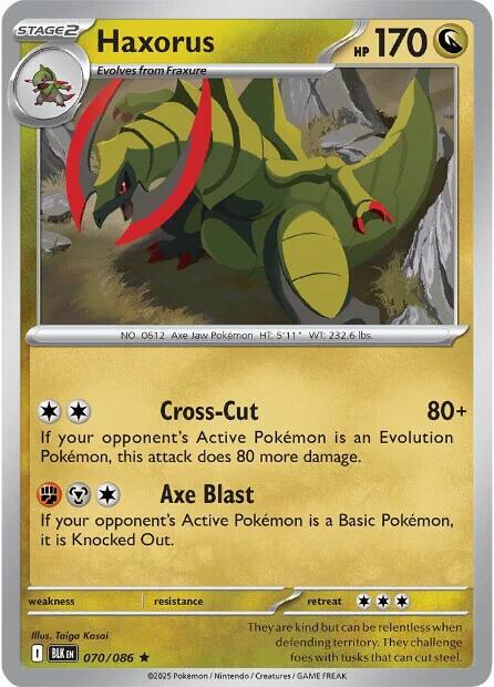 Haxorus #70 - Black Bolt