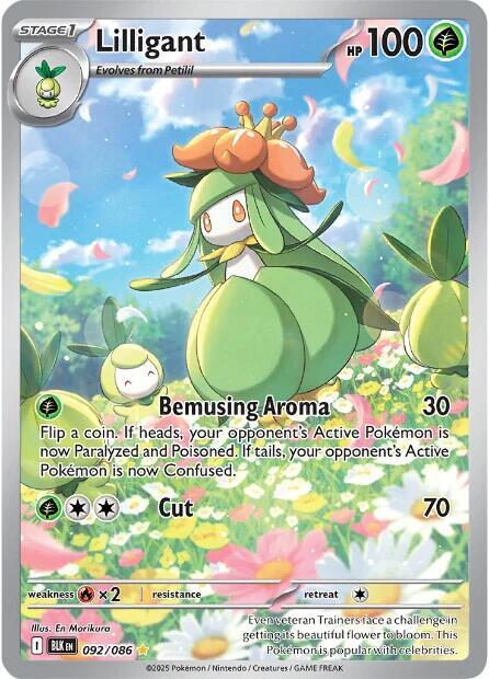 Lilligant #92 - Black Bolt