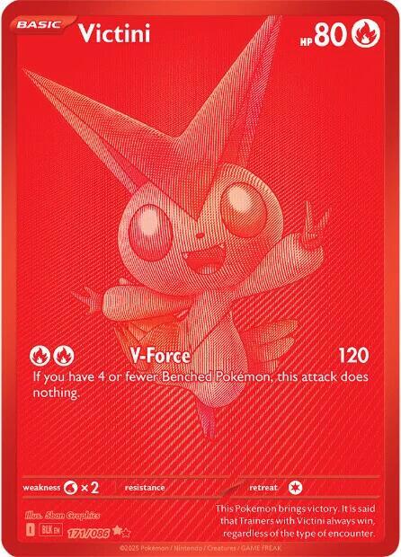 Victini #171 - Black Bolt