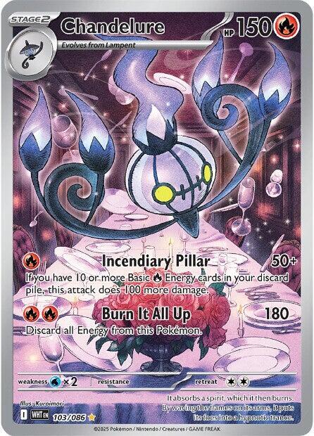 Chandelure #103 - White Flare