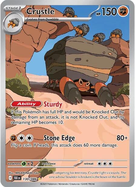 Crustle #130 - Black Bolt