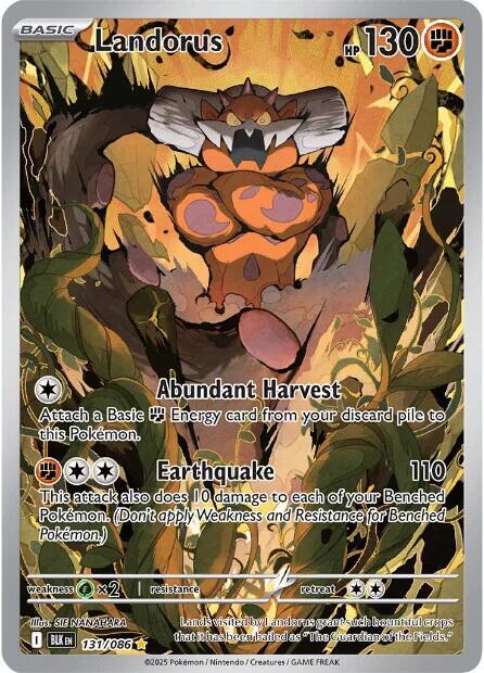 Landorus #131 - Black Bolt