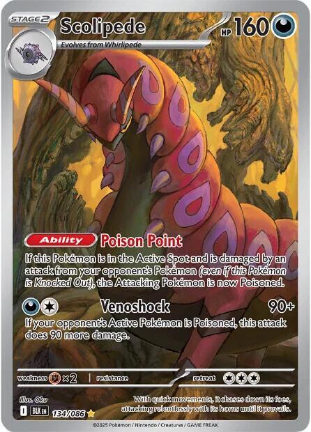 Scolipede #134 - Black Bolt