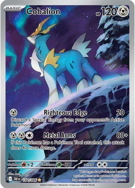 Cobalion #144 - Black Bolt