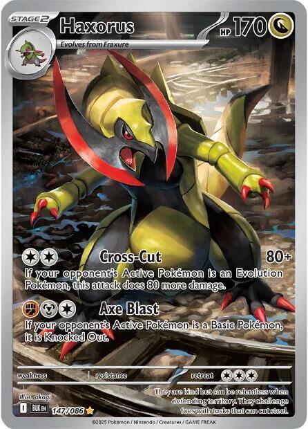 Haxorus #147 - Black Bolt