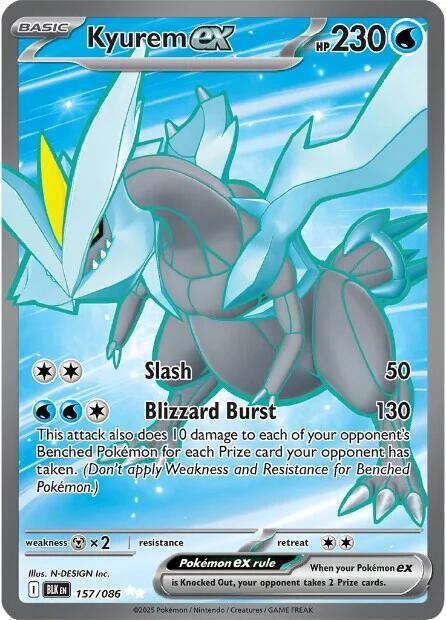 Kyurem ex #157 - Black Bolt
