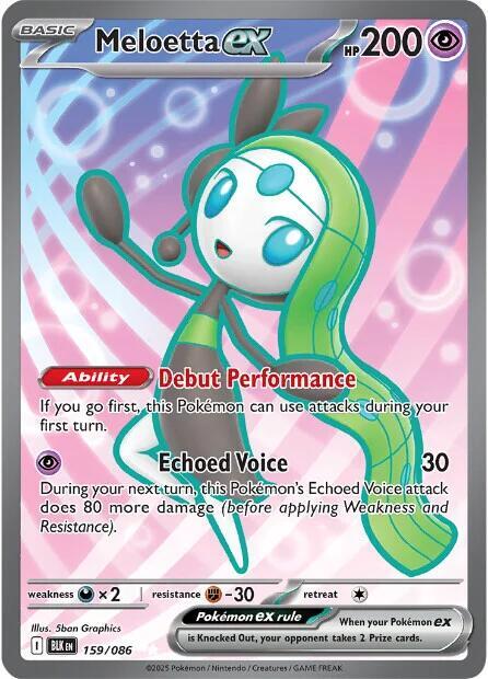 Meloetta ex #159 - Black Bolt