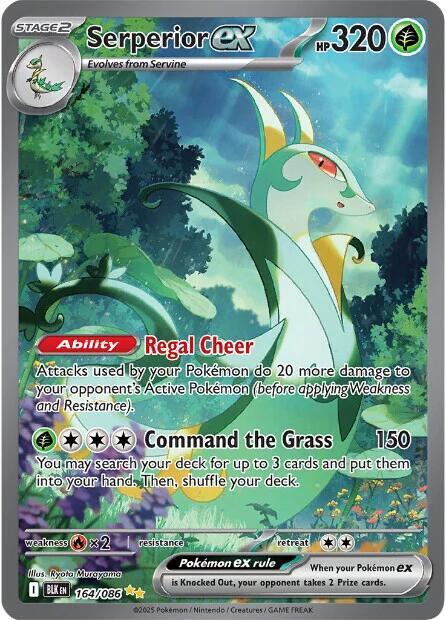 Serperior ex #164 - Black Bolt