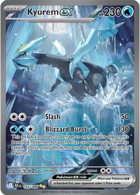 Kyurem ex #165 - Black Bolt
