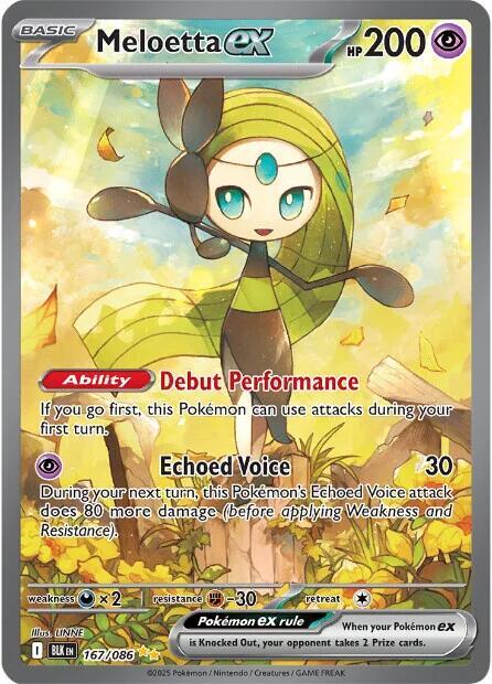 Meloetta ex #167 - Black Bolt