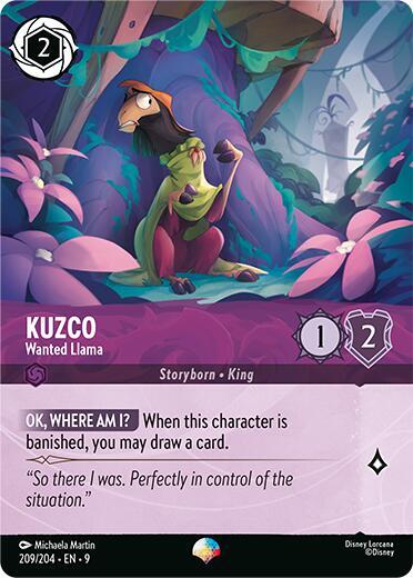 Kuzco - Wanted Llama #209 - Fabled